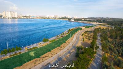 افتتاح پروژه تكمیل پیست دوچرخه سواری مجموعه شهدای خلیج فارس