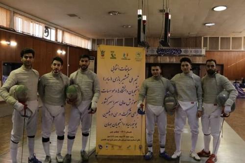 راهیابی 6 شمشیرباز به اردوی تیم ملی سابر دانشجویان