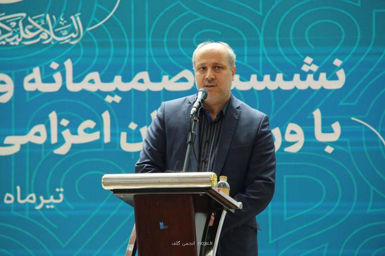 زورخانه خواستگاه شهدا و پهلوانان است وزیر ورزش نگاه ویژه ای به این رشته دارد