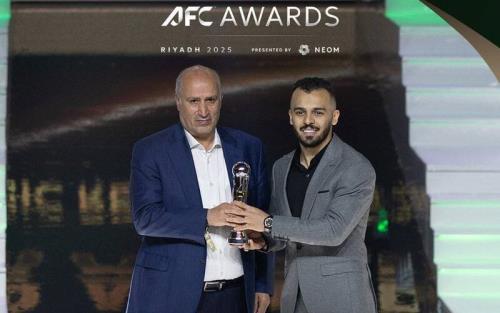 مرد سال ۲۰۲۵ فوتبال آسیا انتخاب گردید