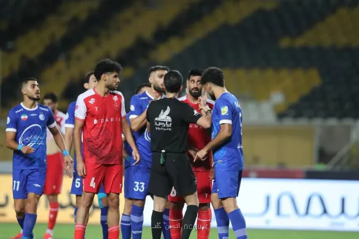 باشگاه استقلال از تیم داوری دربی شاکی شد