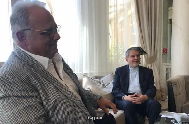لالوویچ در دومین دیدار با صالحی امیری: حمایتهای ما از كشتی ایران ادامه خواهد داشت